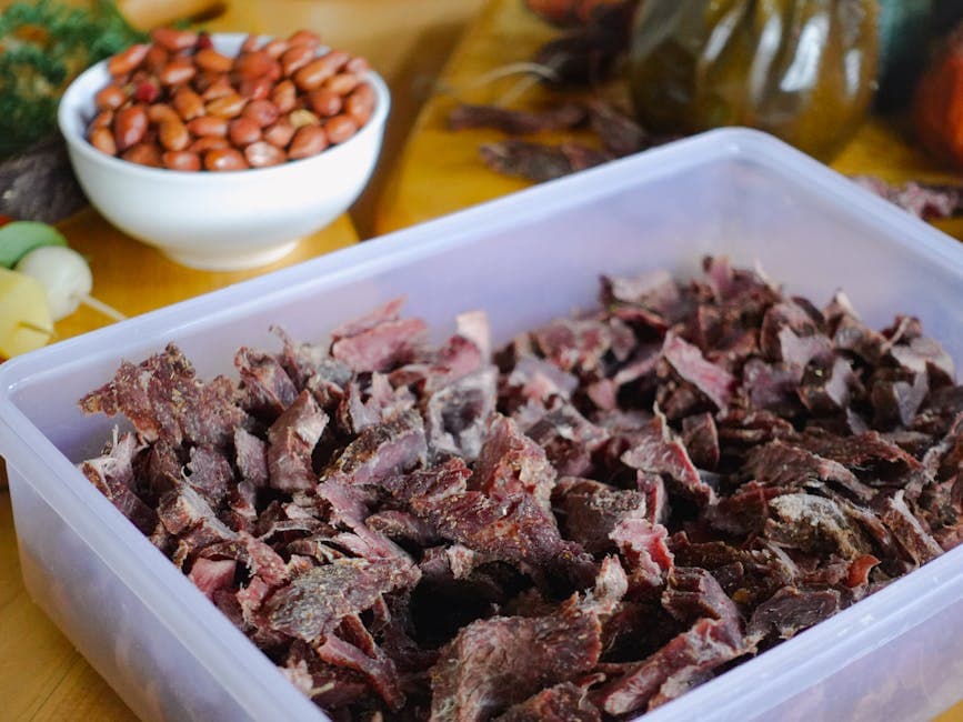 Karoo biltong and droëwors from Warrelwind Deli